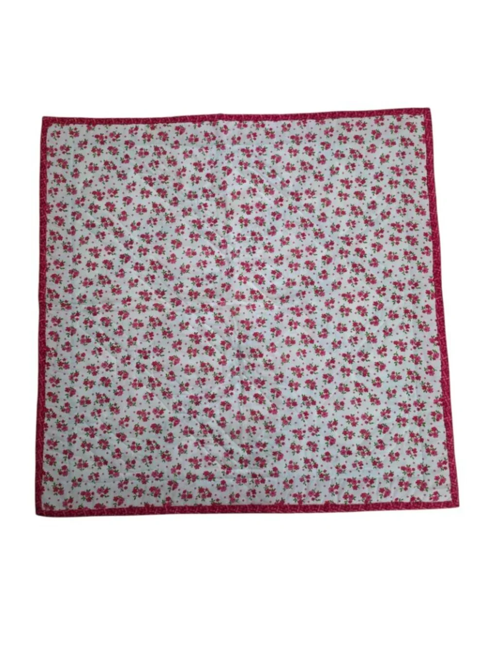 Handmade Lady of the Lake Quilt 22 x 22 Wall Hanging Table Cover Doll Blanket